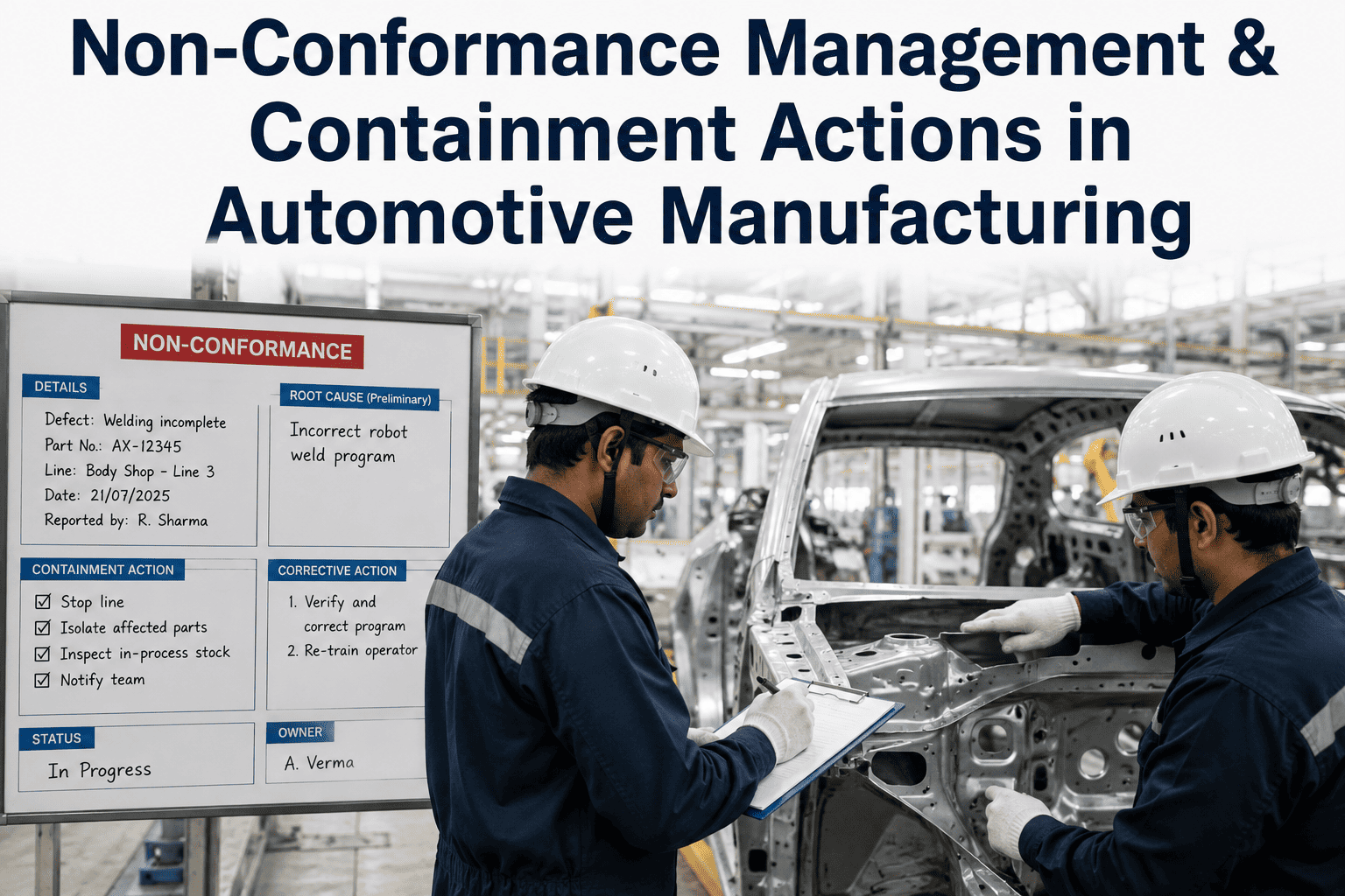 automotive-non-conformance-management-ncr-containment
