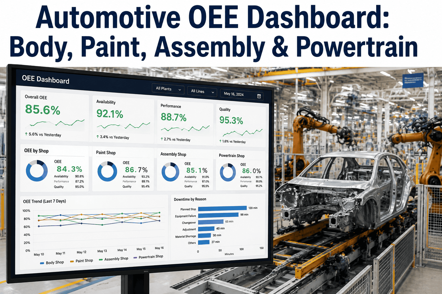 automotive-oee-dashboard-body-paint-assembly-powertrain