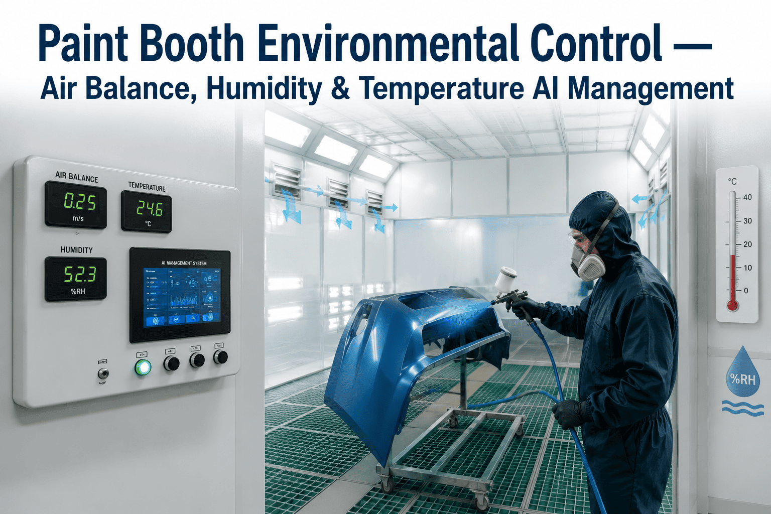 automotive-paint-booth-air-balance-humidity-temperature-control