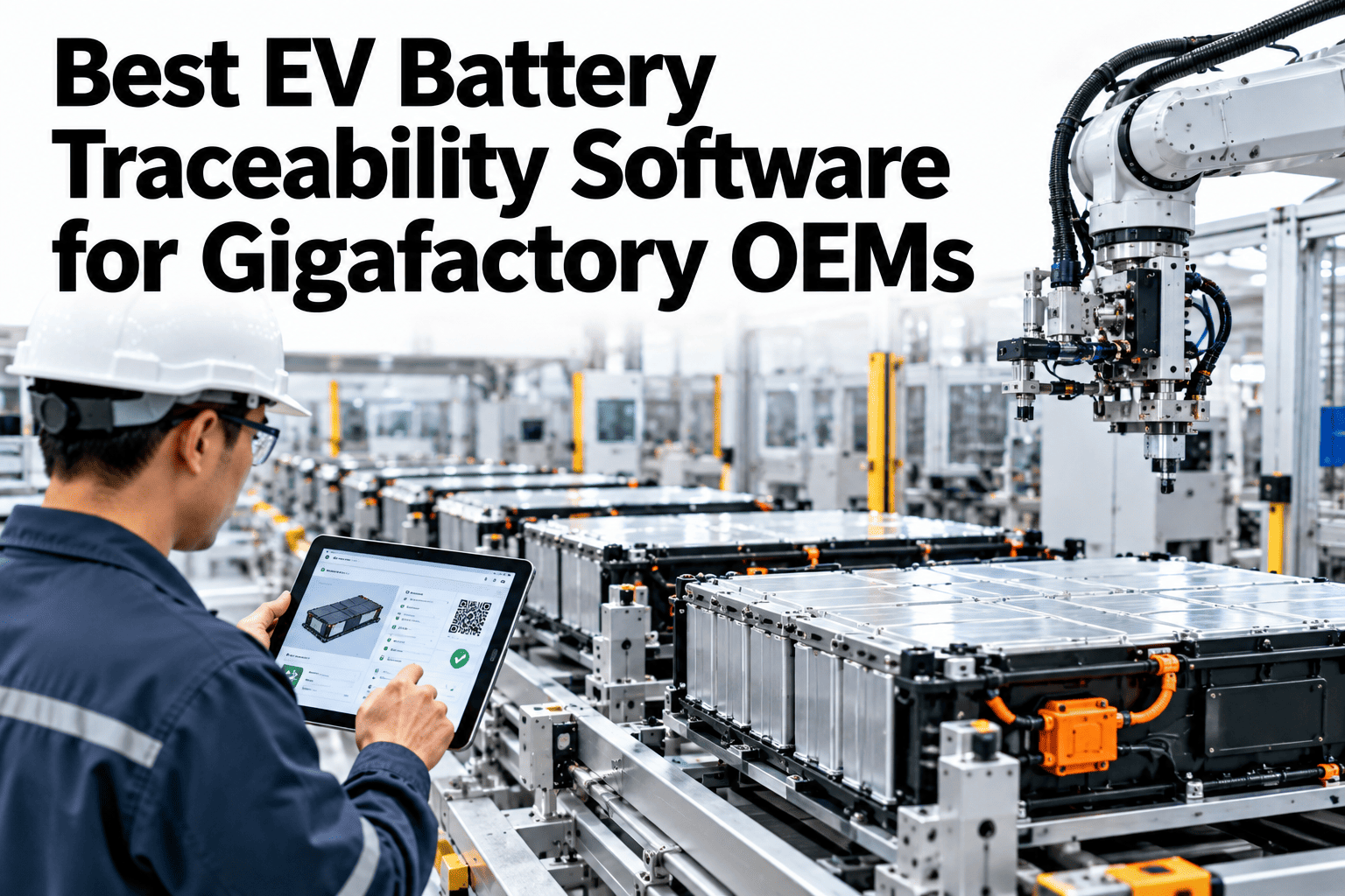 best-ev-battery-traceability-software-for-gigafactory-oems