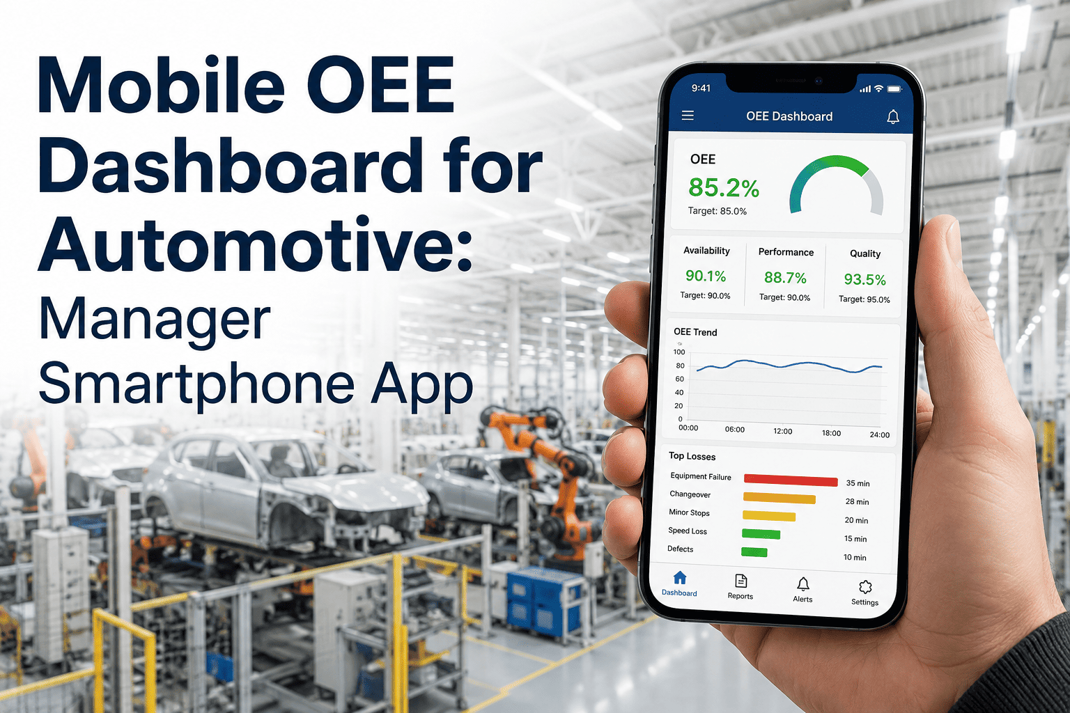 mobile-oee-dashboard-automotive-manager-smartphone-app
