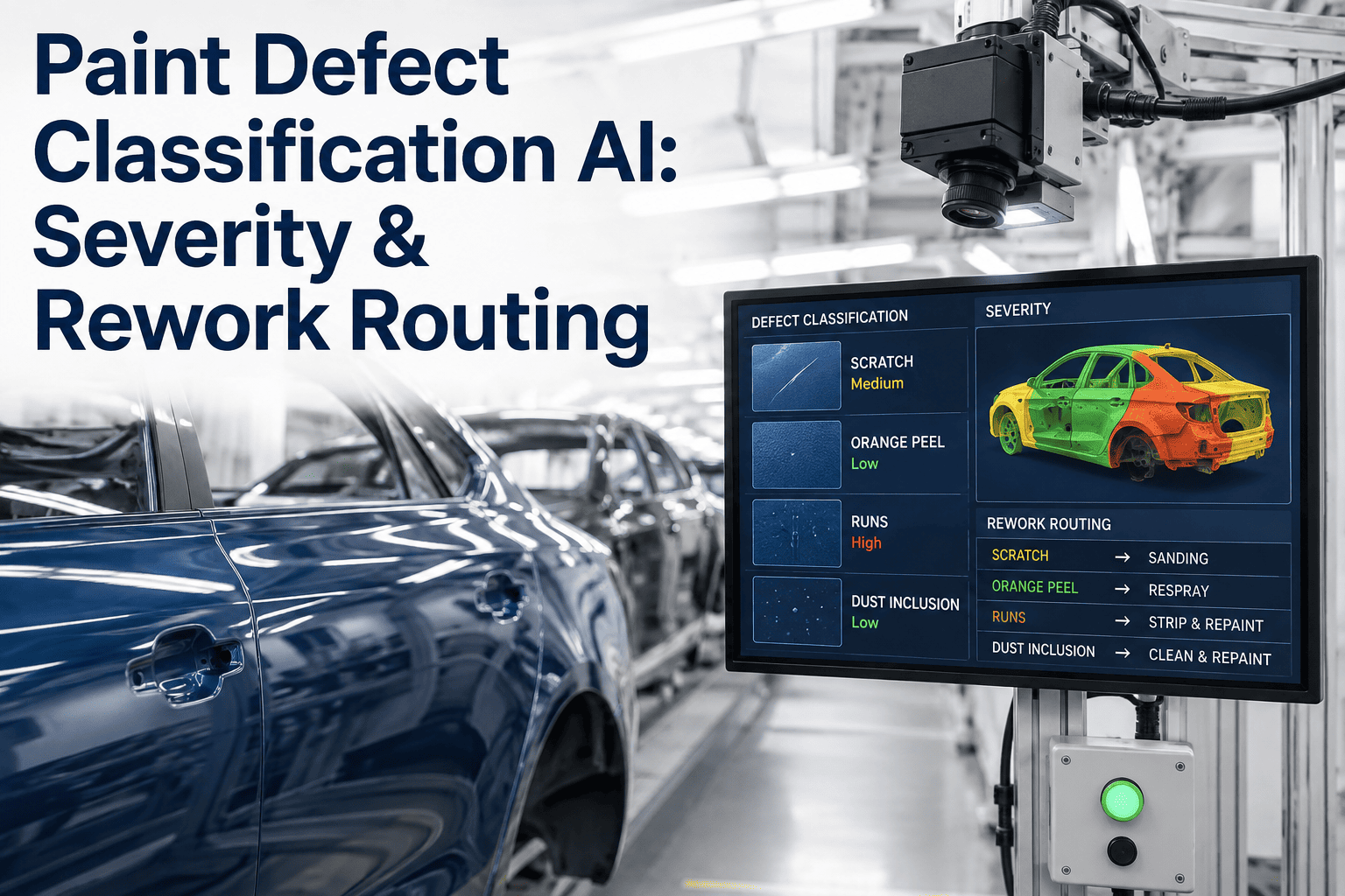paint-defect-classification-ai-severity-rework-routing