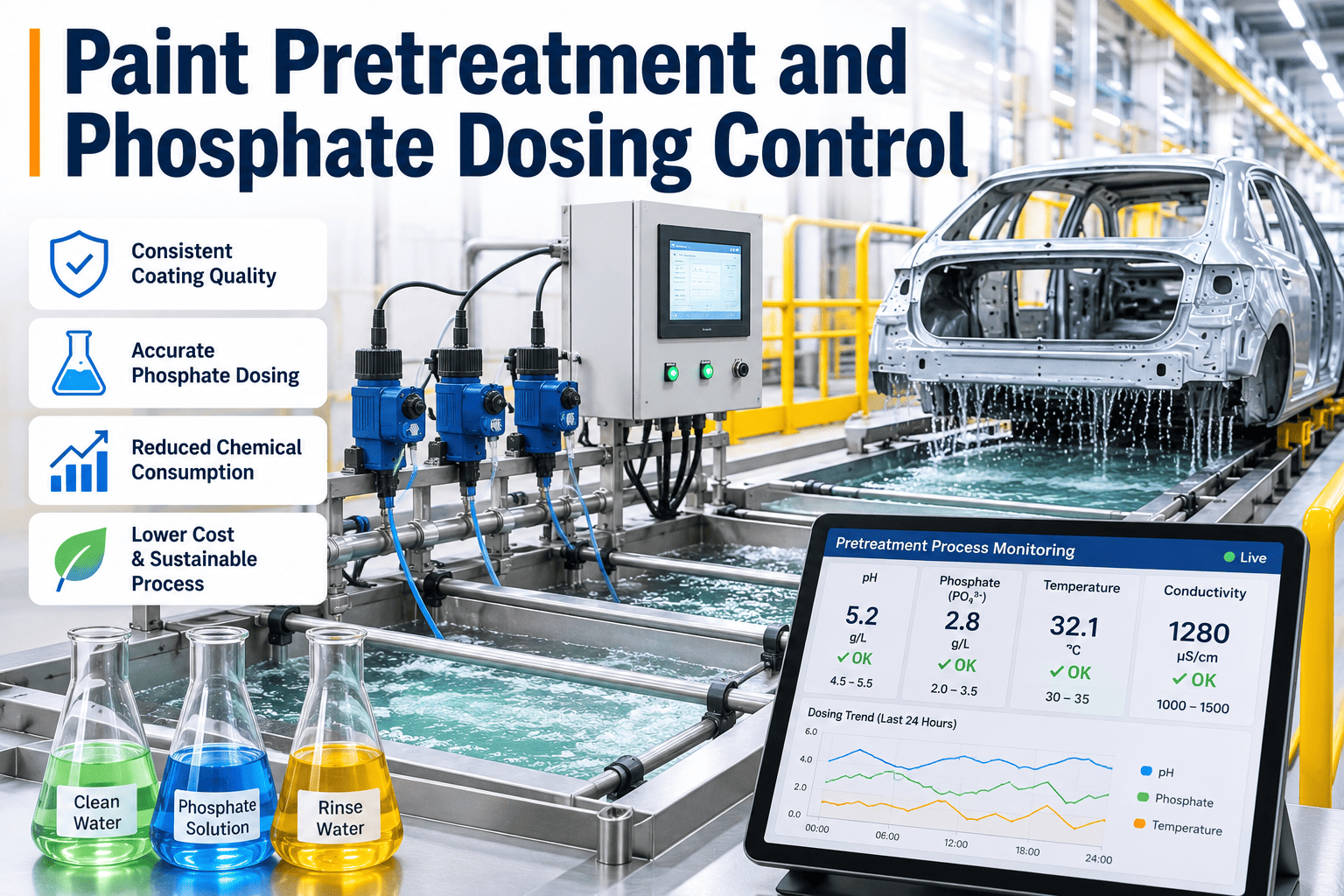 paint-pretreatment-phosphate-dosing-ai