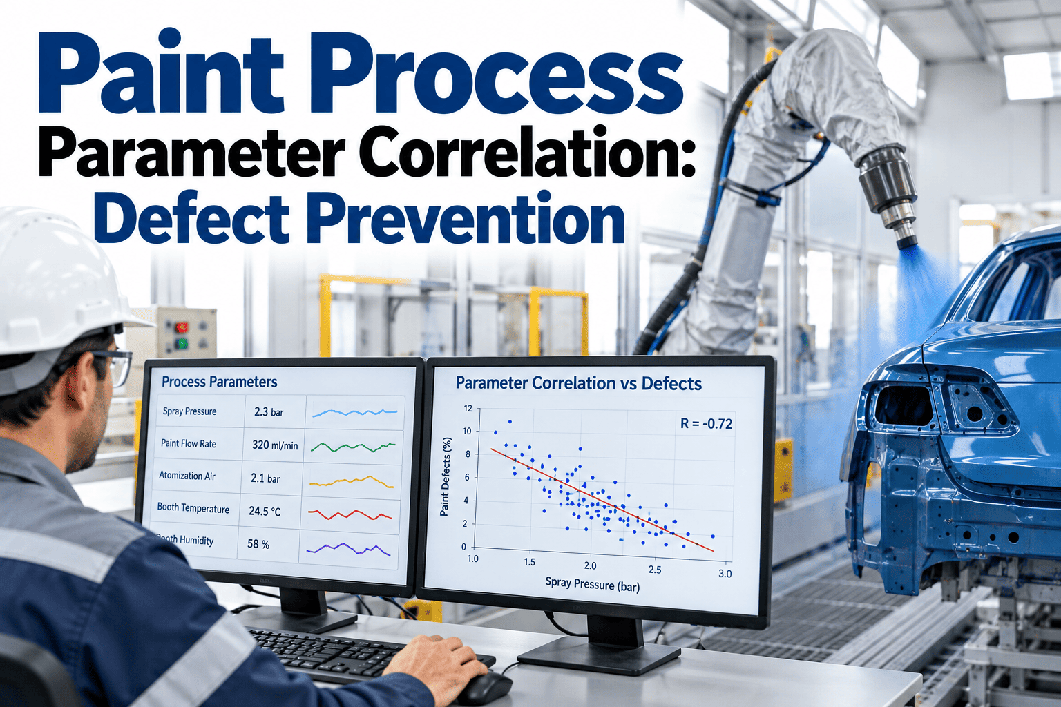 paint-process-parameter-correlation-defect-prevention