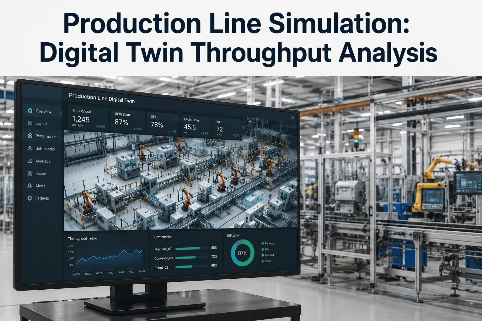 production-line-simulation-digital-twin-throughput