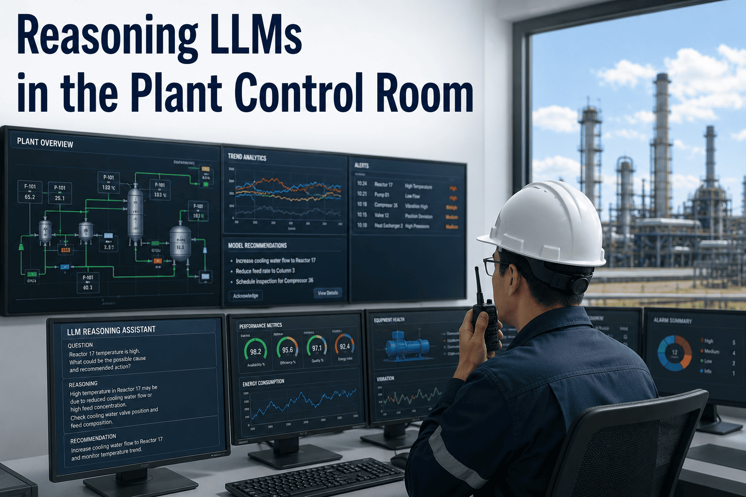 reasoning-llm-automotive-control-room