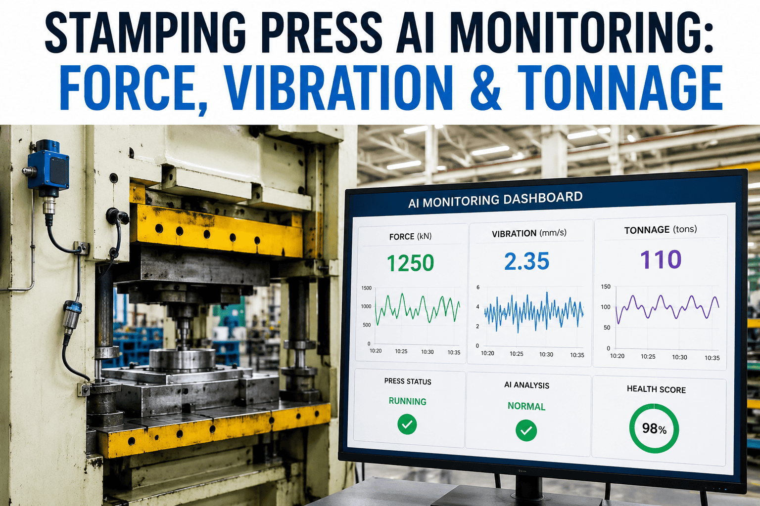 stamping-press-ai-monitoring-force-vibration-tonnage