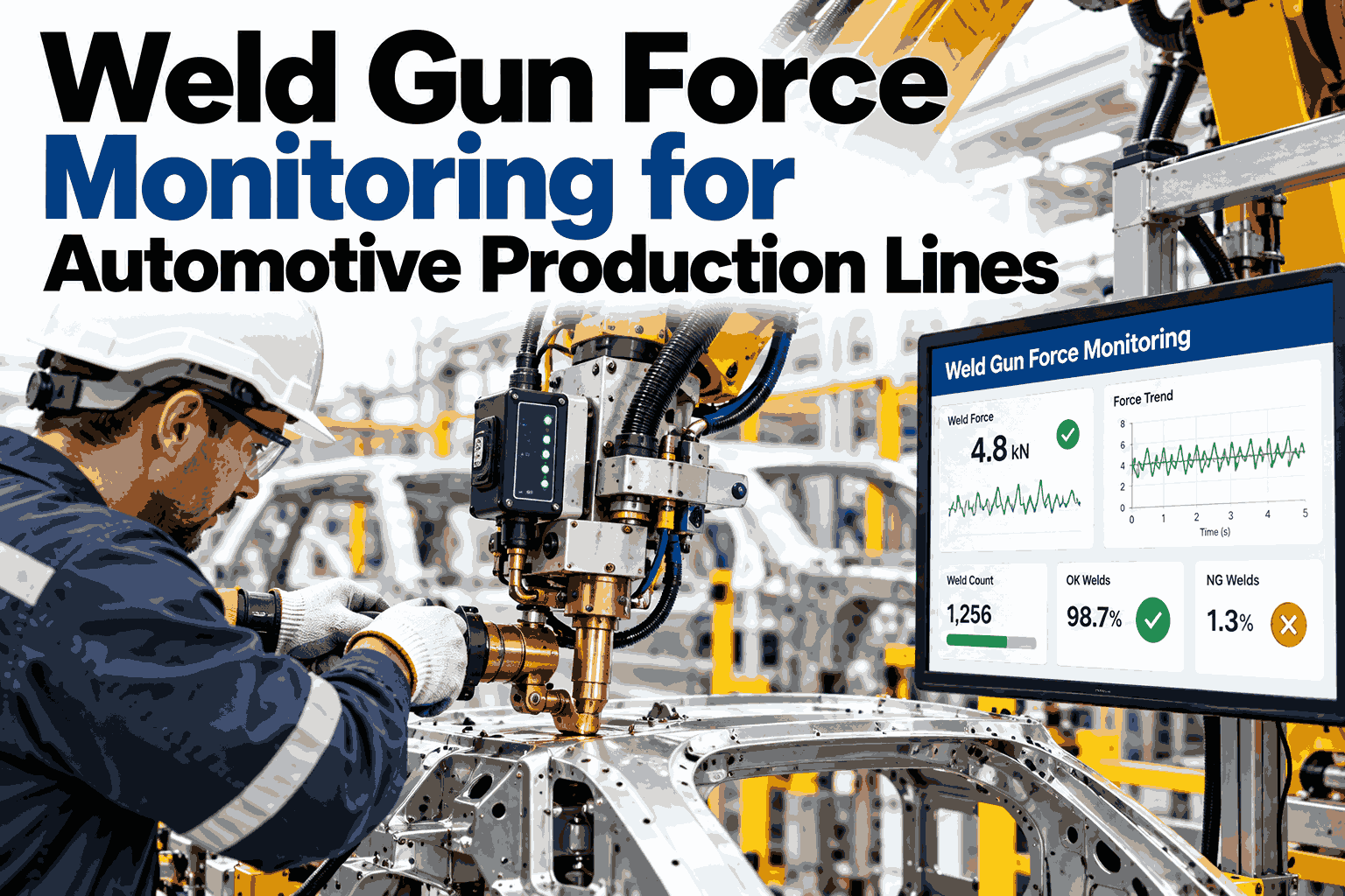 weld-gun-force-monitoring-for-automotive-production-lines