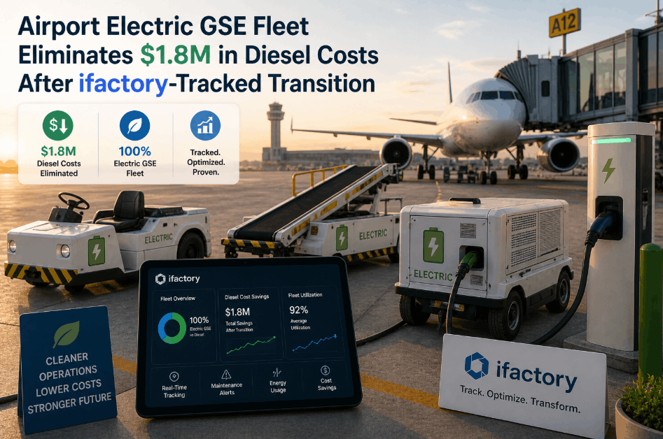 airport-electric-gse-fleet-eliminates-1.8m-in-diesel-costs-after-ifactory-tracked-transition