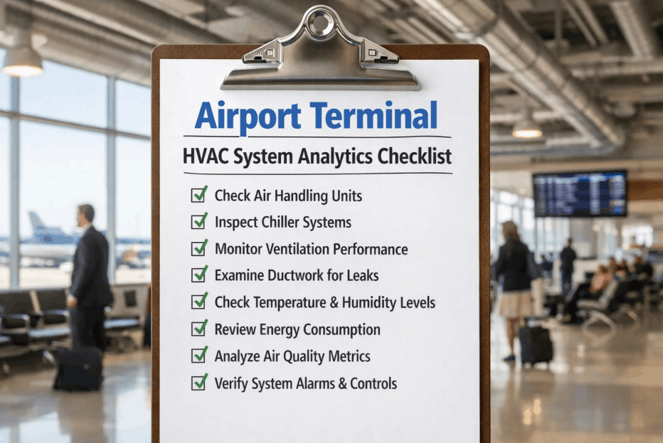 Airport Terminal HVAC System analytics Checklist