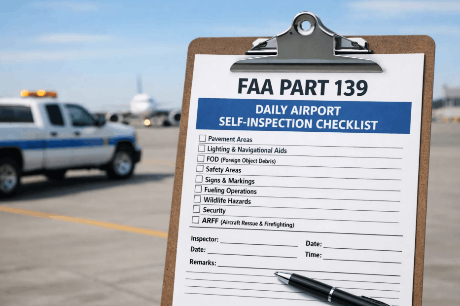 faa-part-139-daily-airport-self-inspection-checklist