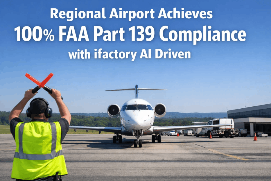 regional-airport-achieves-faa-part-139-compliance-with-ifactory-ai-driven