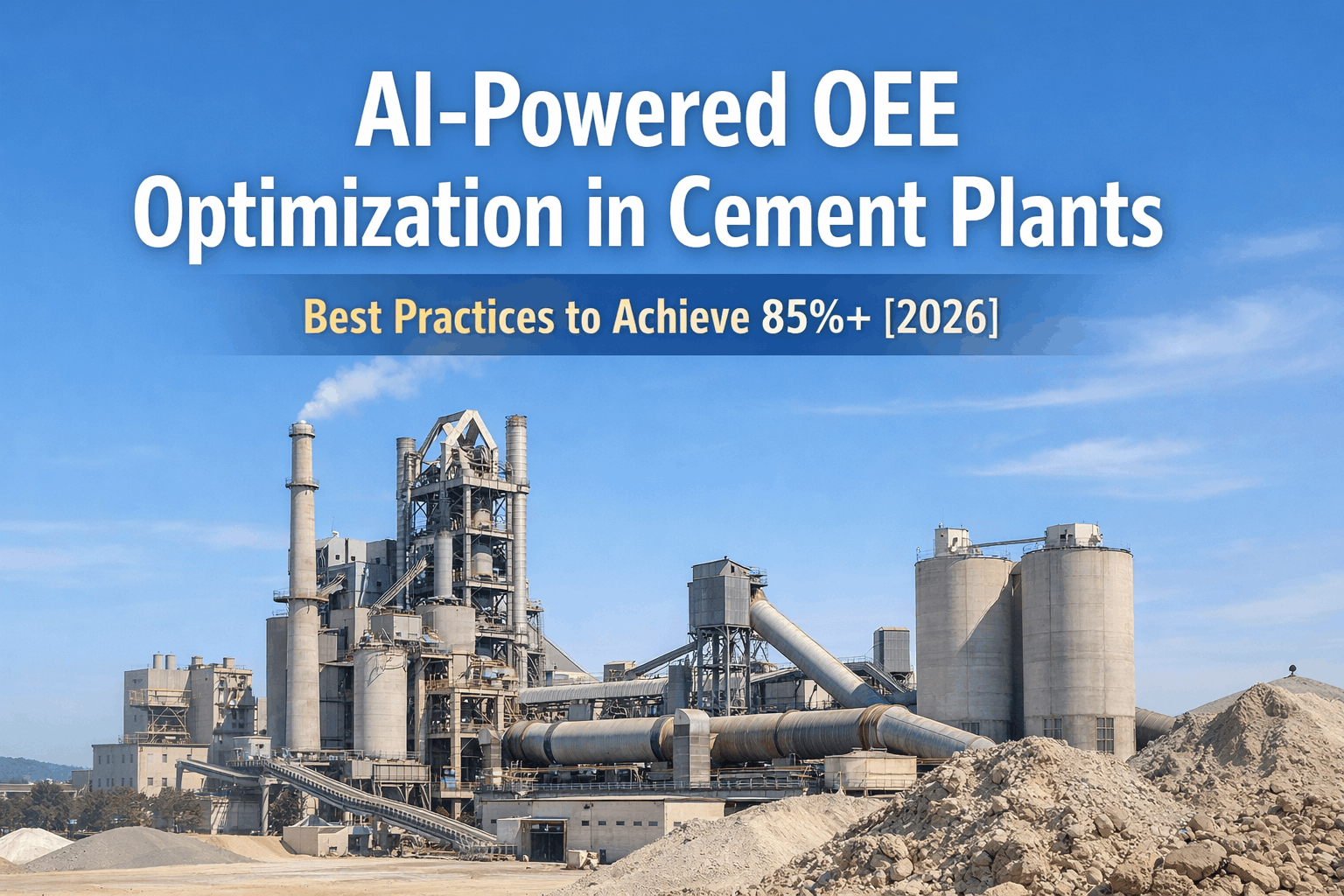 ai-oee-optimization-cement-plant-best-practices-2026