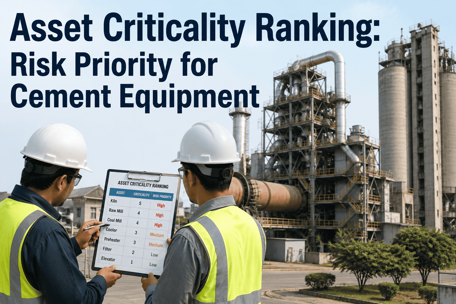asset-criticality-ranking-risk-priority-cement-equipment