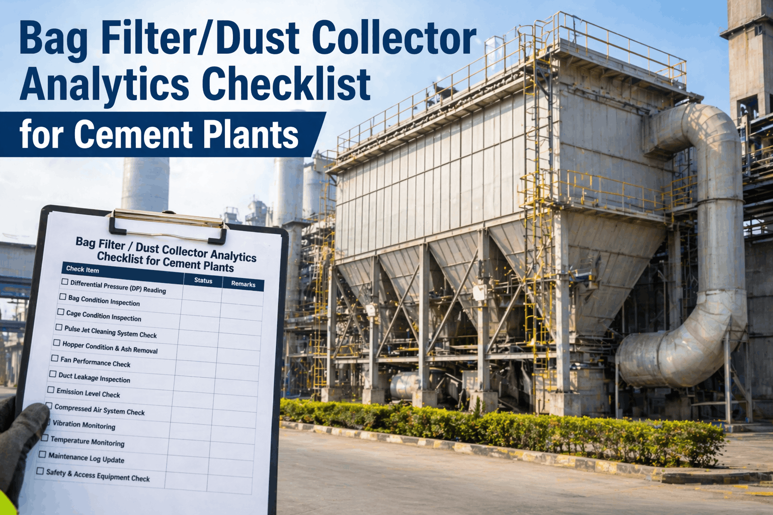 bag-filter-dust-collector-analytics-checklist-for-cement-plants