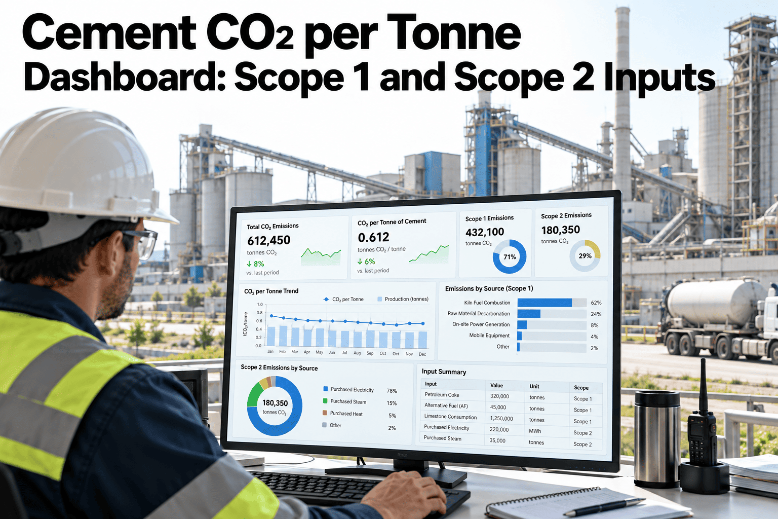 cement-co2-per-tonne-dashboard-scope-1-2