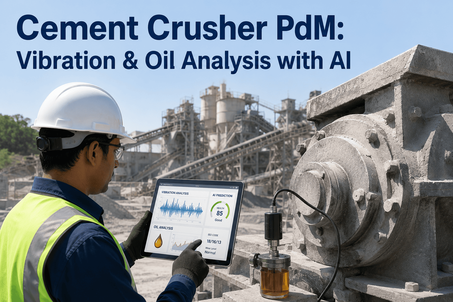 cement-crusher-predictive-maintenance-vibration-oil-ai