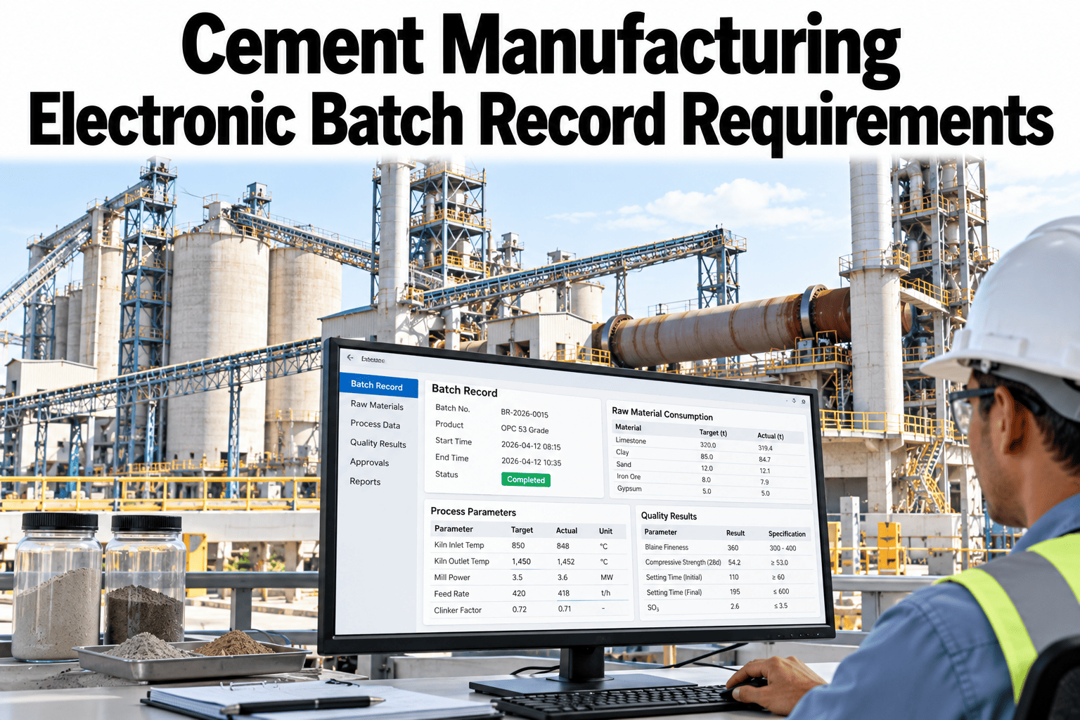 cement-manufacturing-electronic-batch-record-requirements