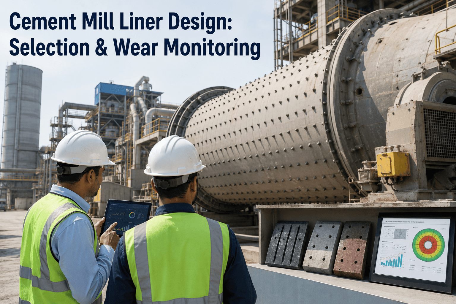 cement-mill-liner-design-selection-wear-monitoring