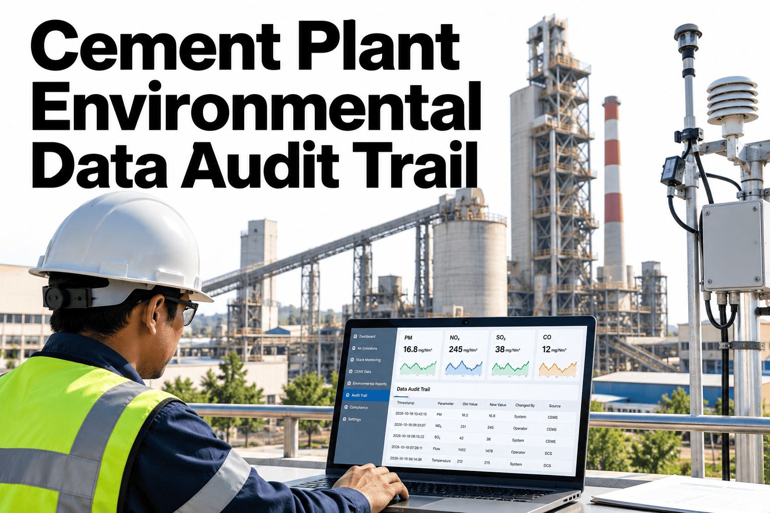 cement-plant-environmental-data-audit-trail