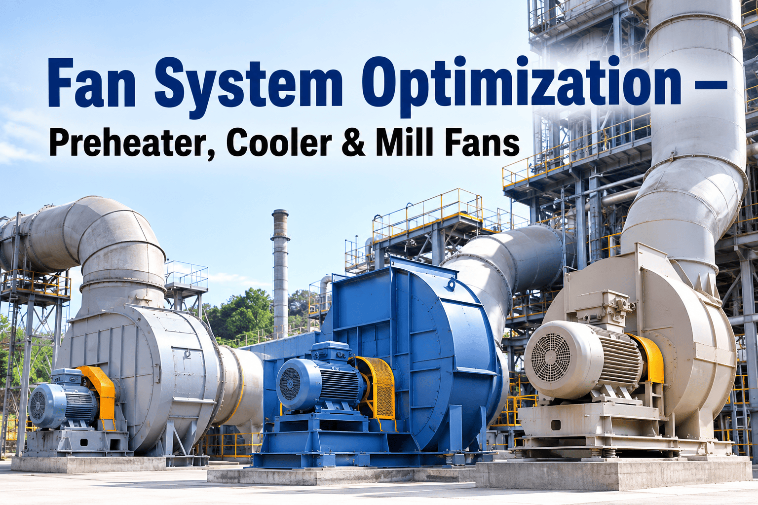 cement-plant-fan-optimization-preheater-cooler-mill