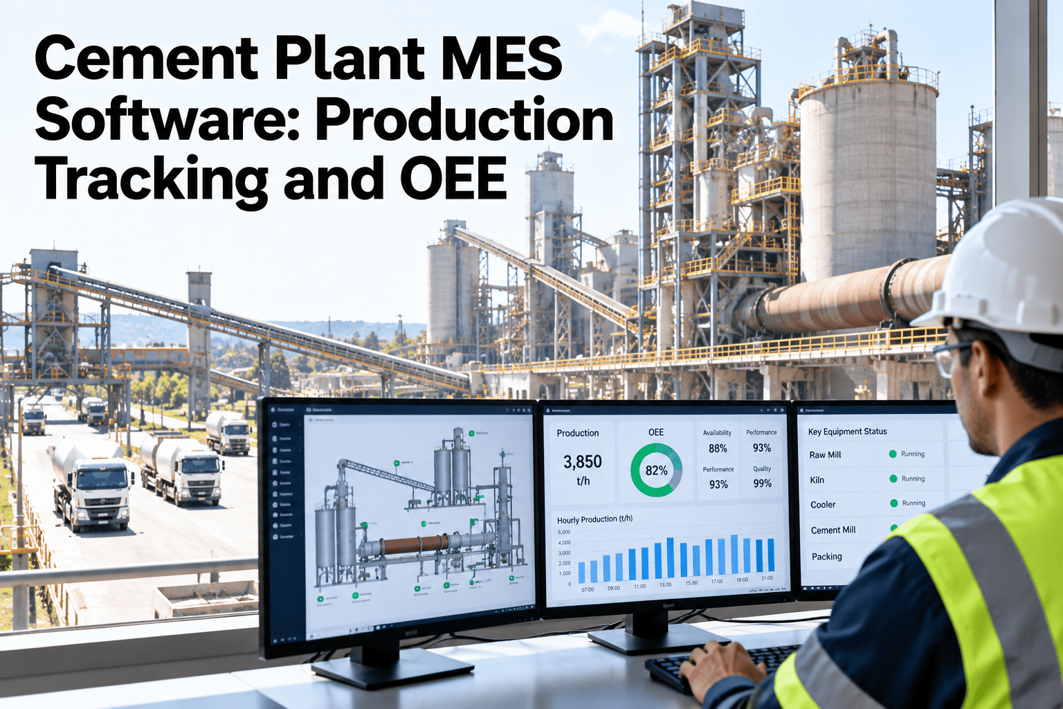 cement-plant-mes-production-tracking-oee