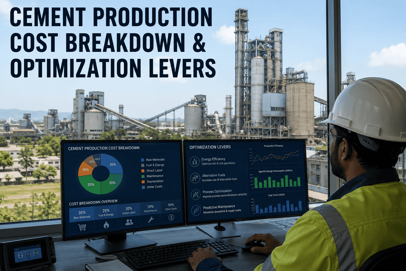 cement-production-cost-breakdown-optimization-levers