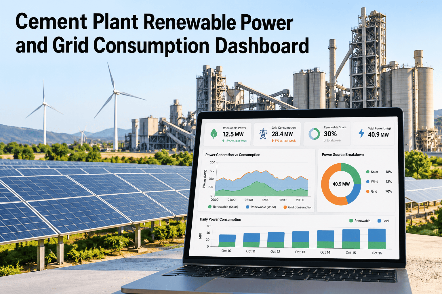 cement-renewable-power-grid-consumption-dashboard