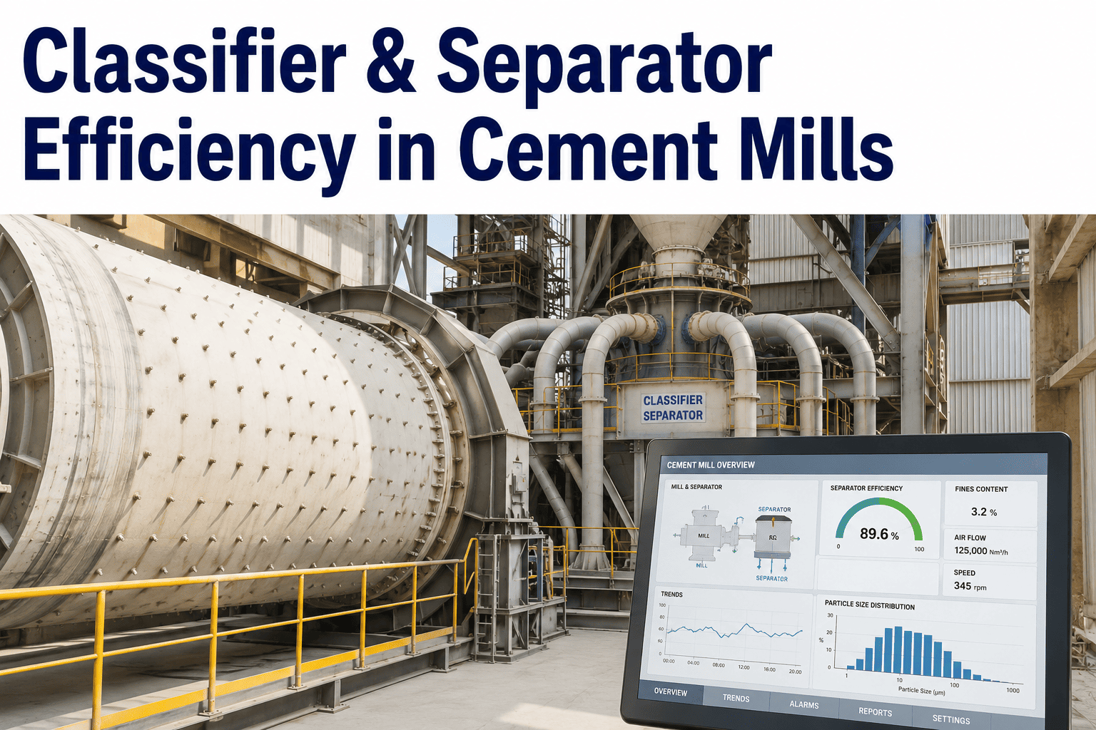 classifier-separator-efficiency-cement-mill-third-gen