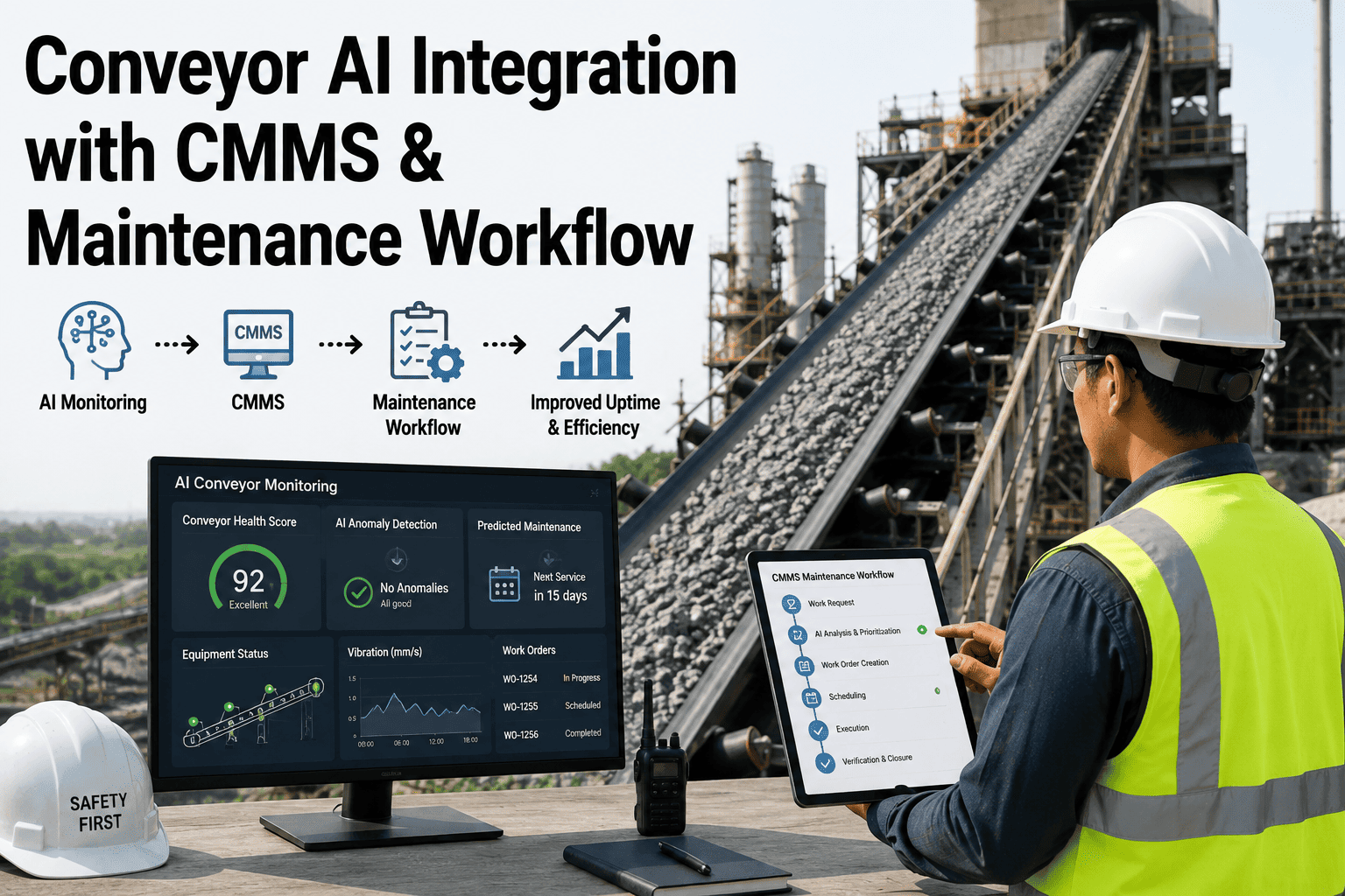 conveyor-ai-monitoring-integration-cmms-maintenance-workflow