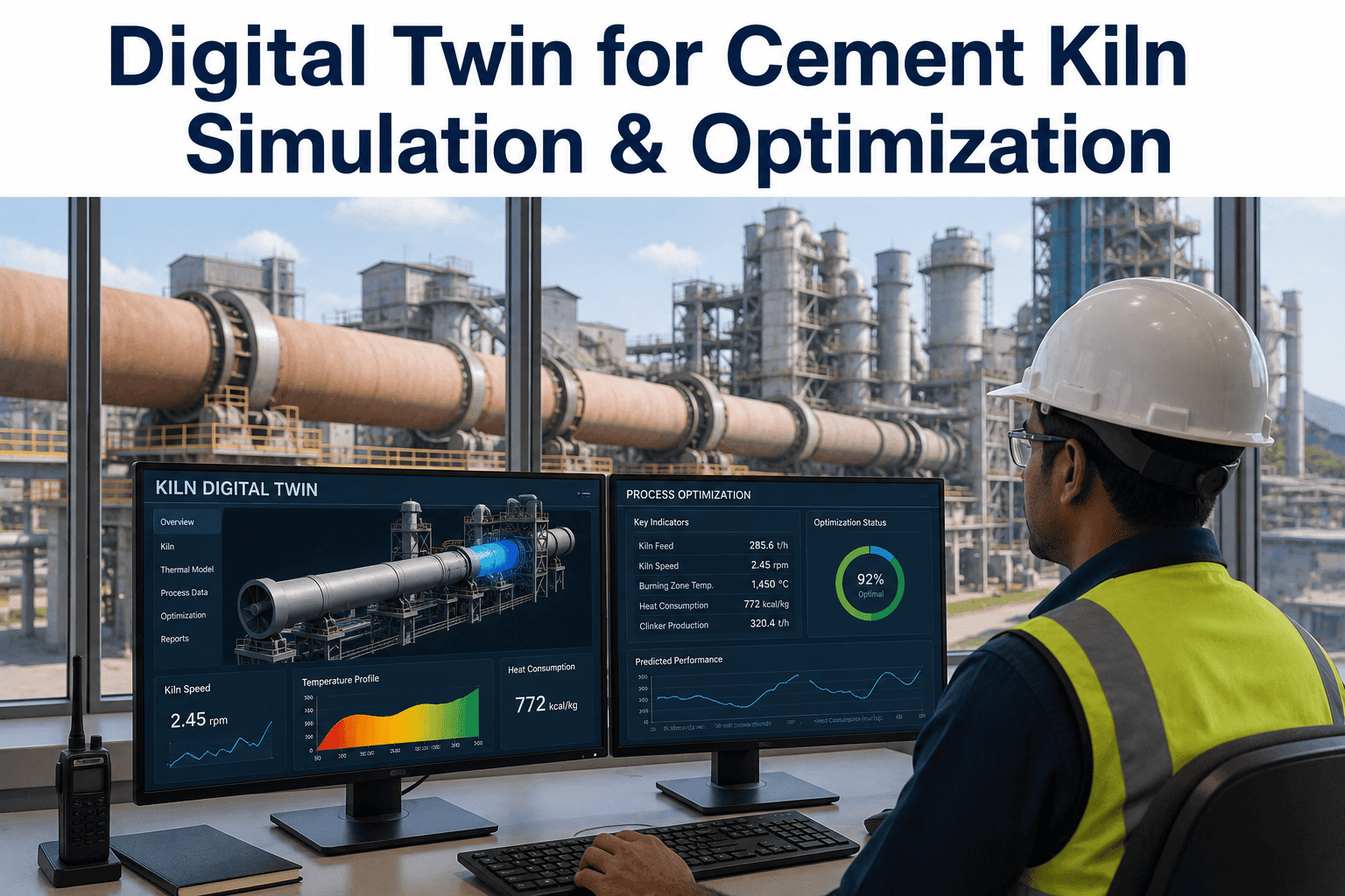 digital-twin-cement-kiln-simulation-optimization