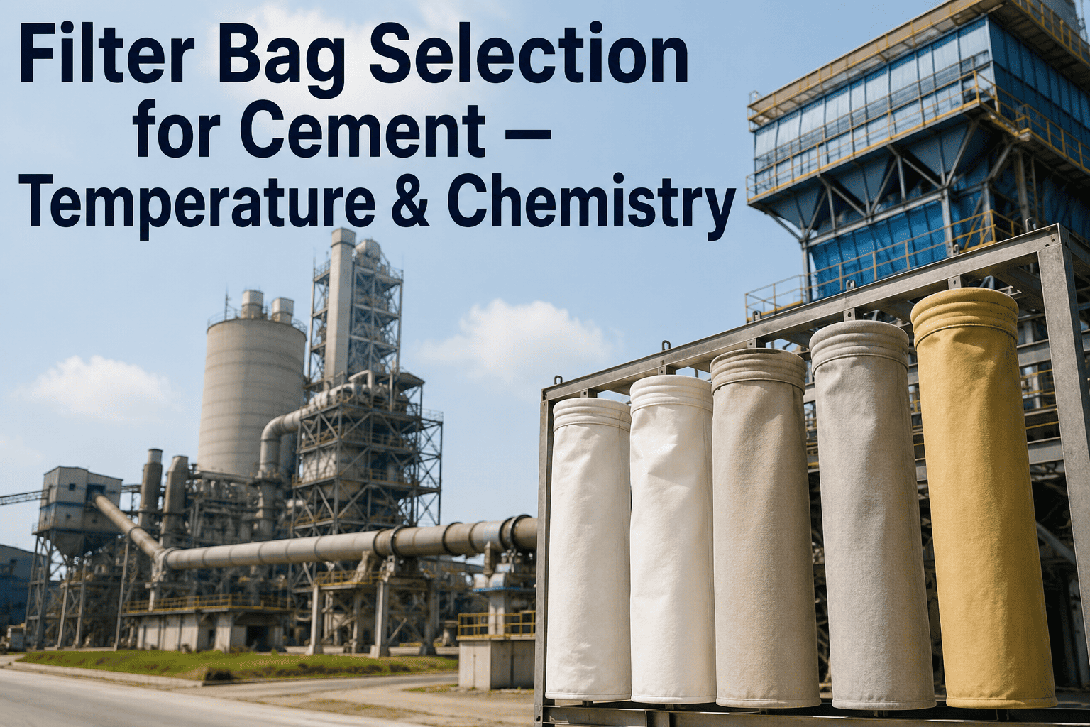 filter-bag-selection-cement-temperature-chemistry