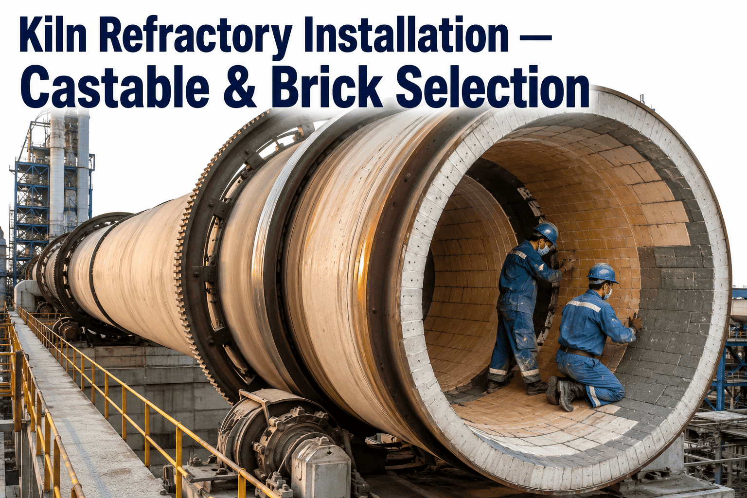 kiln-refractory-installation-castable-brick-selection