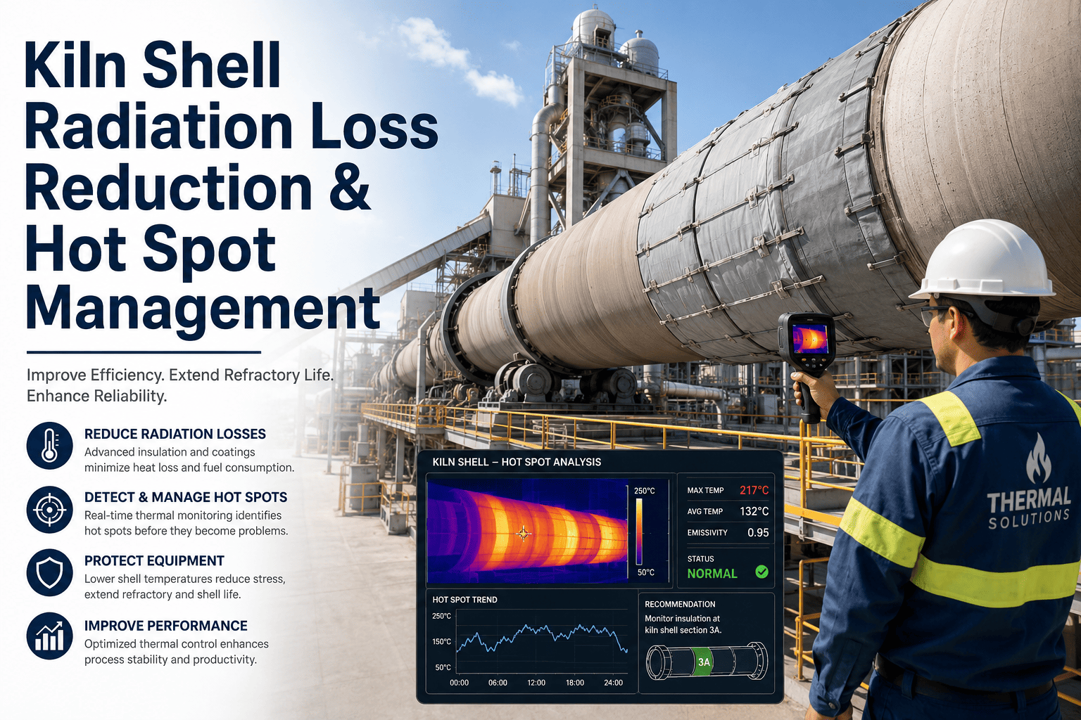 kiln-shell-radiation-loss-reduction-insulation-coating