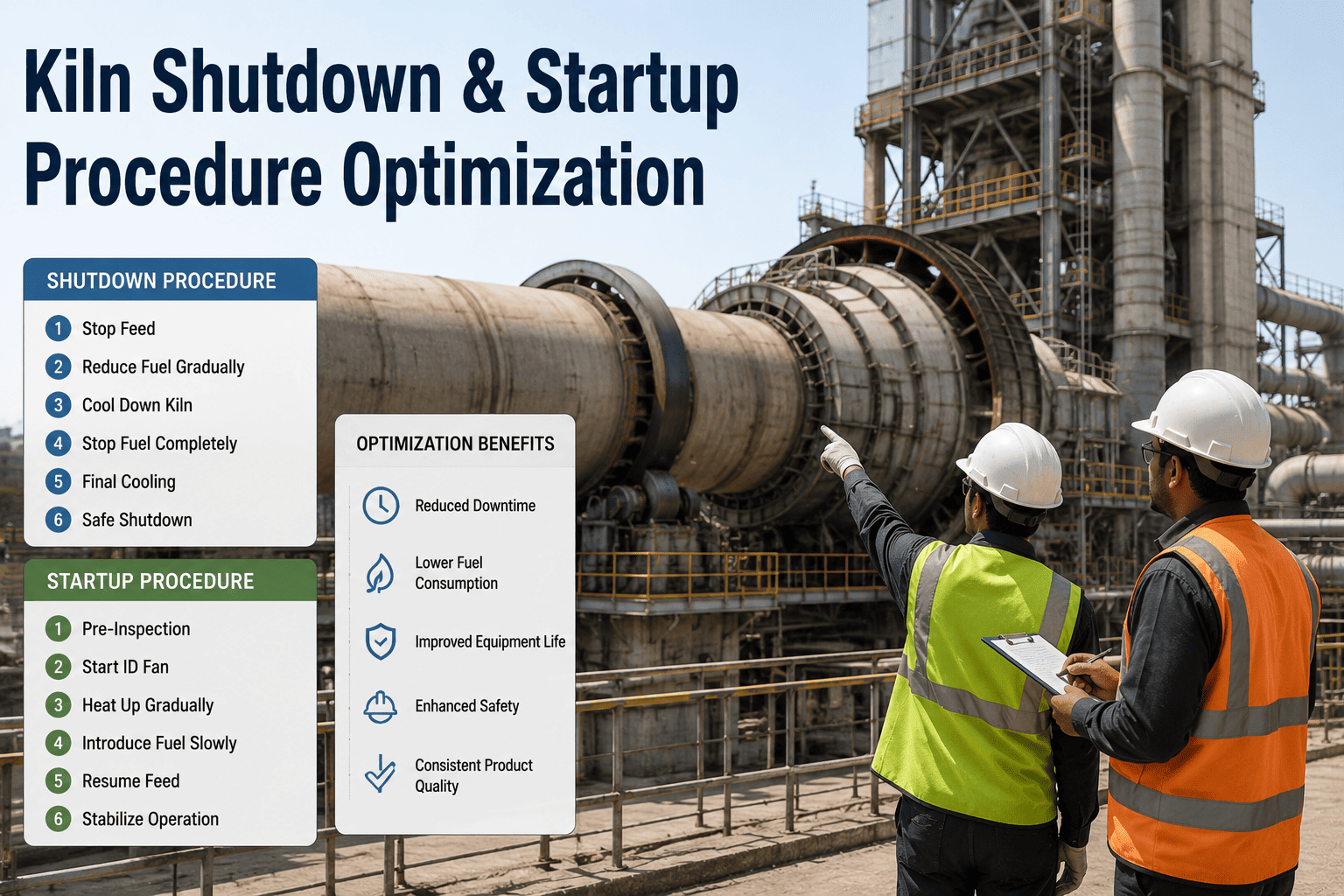 kiln-shutdown-startup-procedure-optimization
