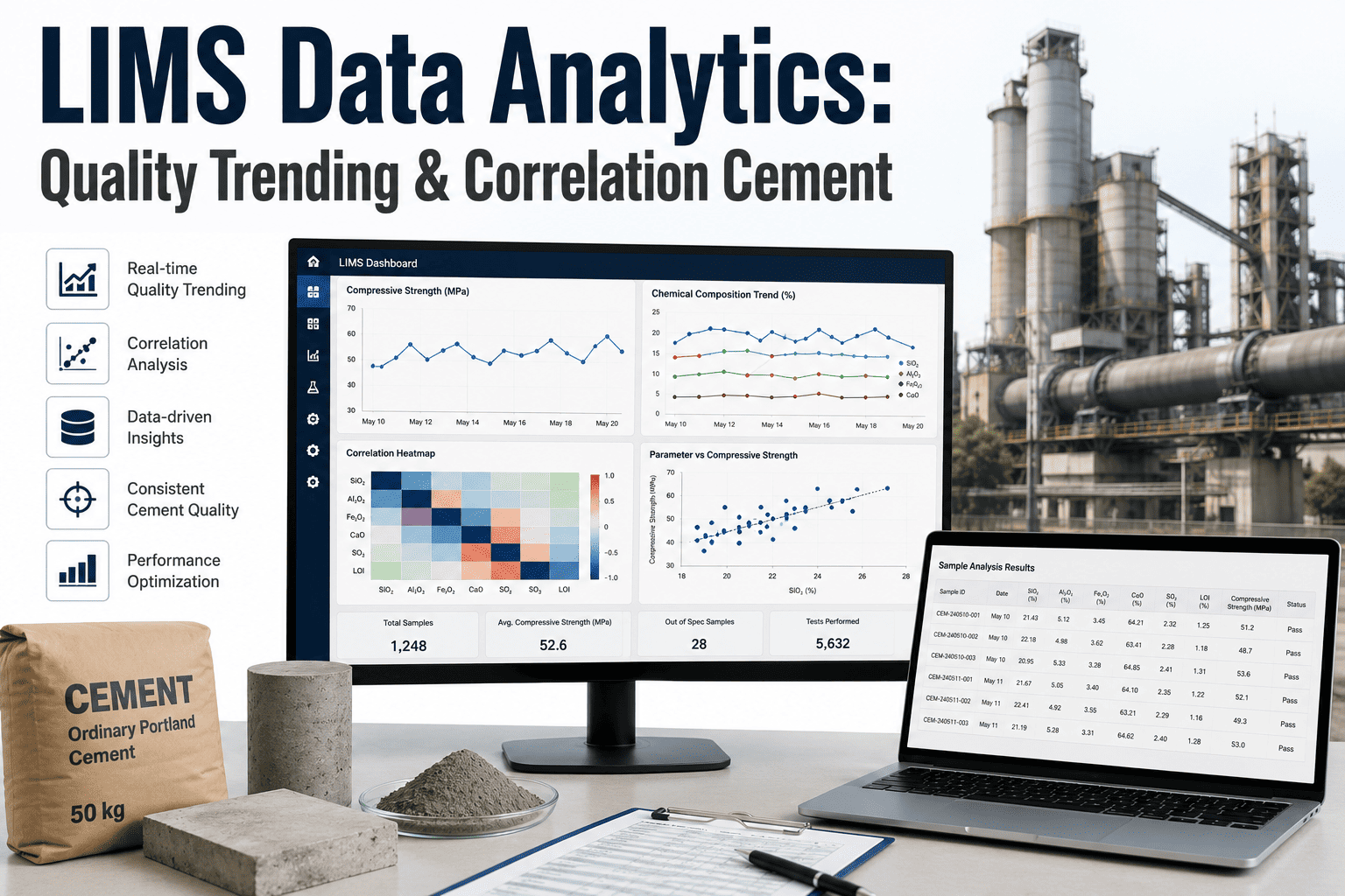 lims-data-analytics-quality-trending-correlation-cement