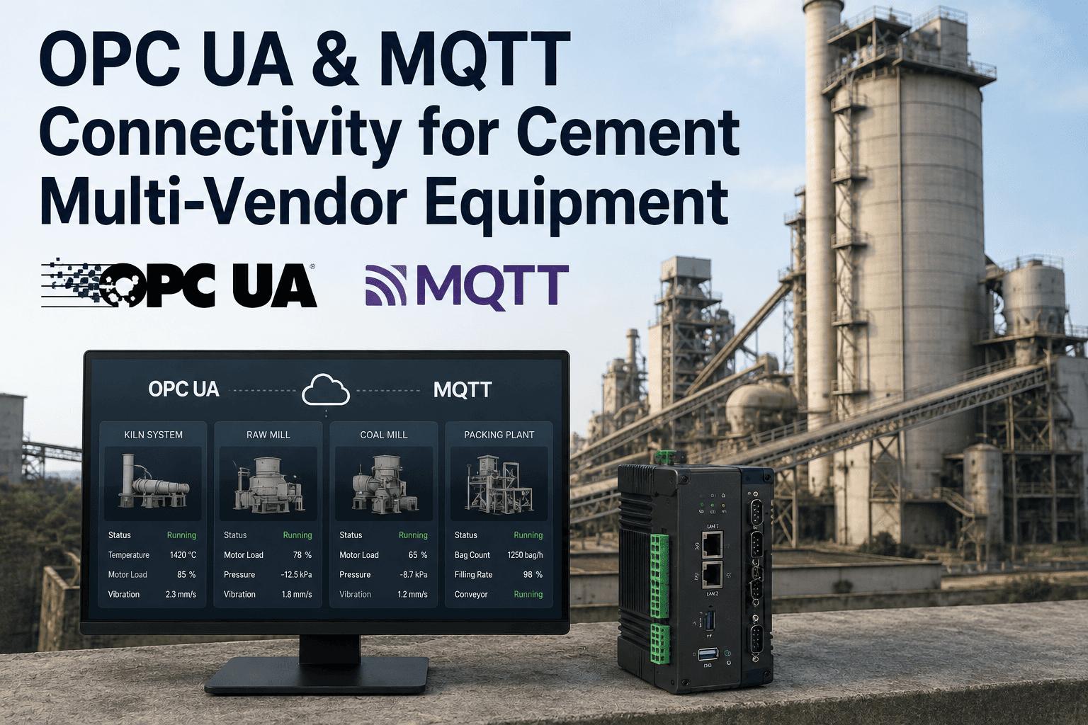 opc-ua-mqtt-connectivity-cement-multi-vendor-equipment