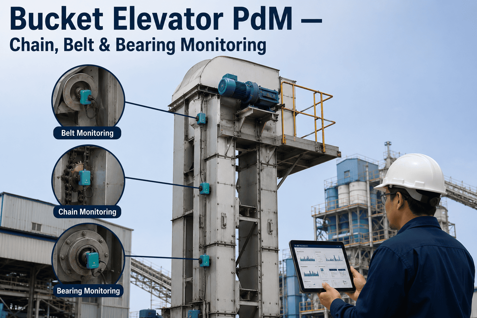 pdm-bucket-elevator-chain-belt-bearing-monitoring
