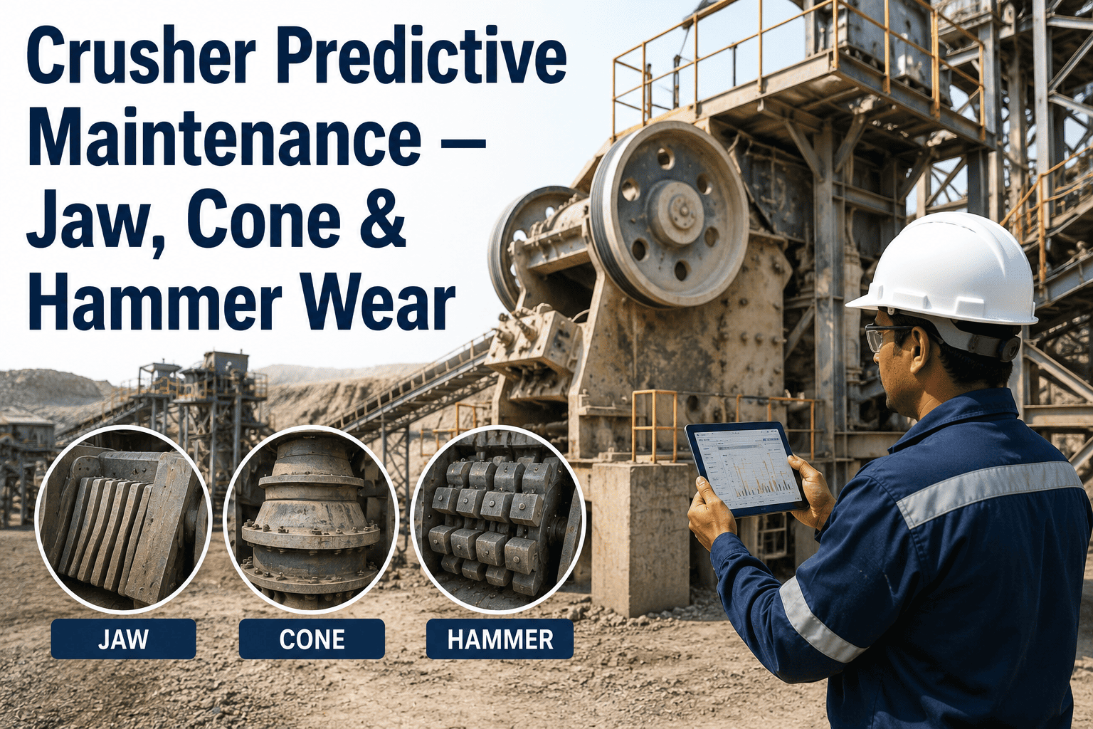 pdm-cement-crusher-jaw-cone-impact-hammer-wear