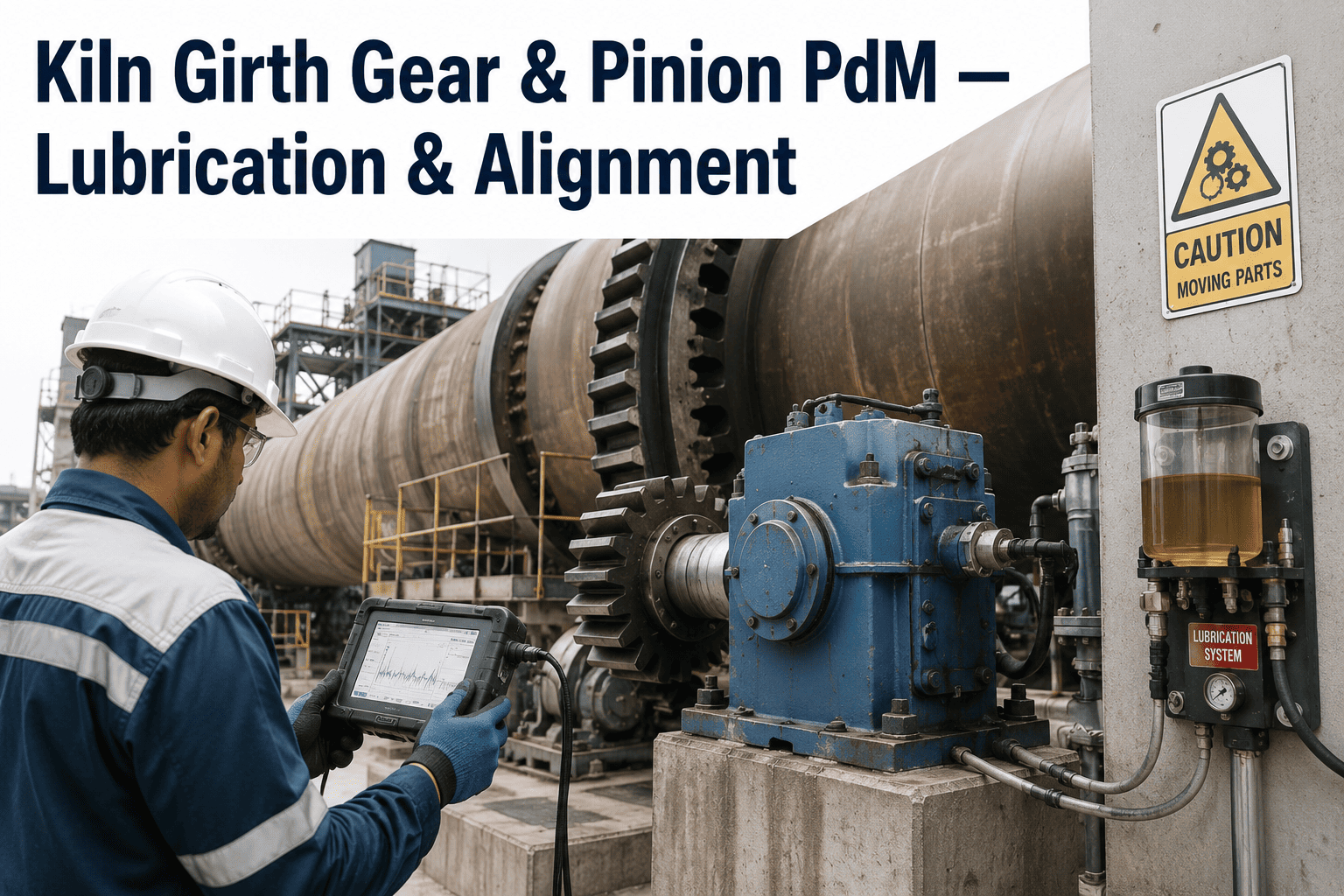 pdm-kiln-girth-gear-pinion-lubrication-alignment