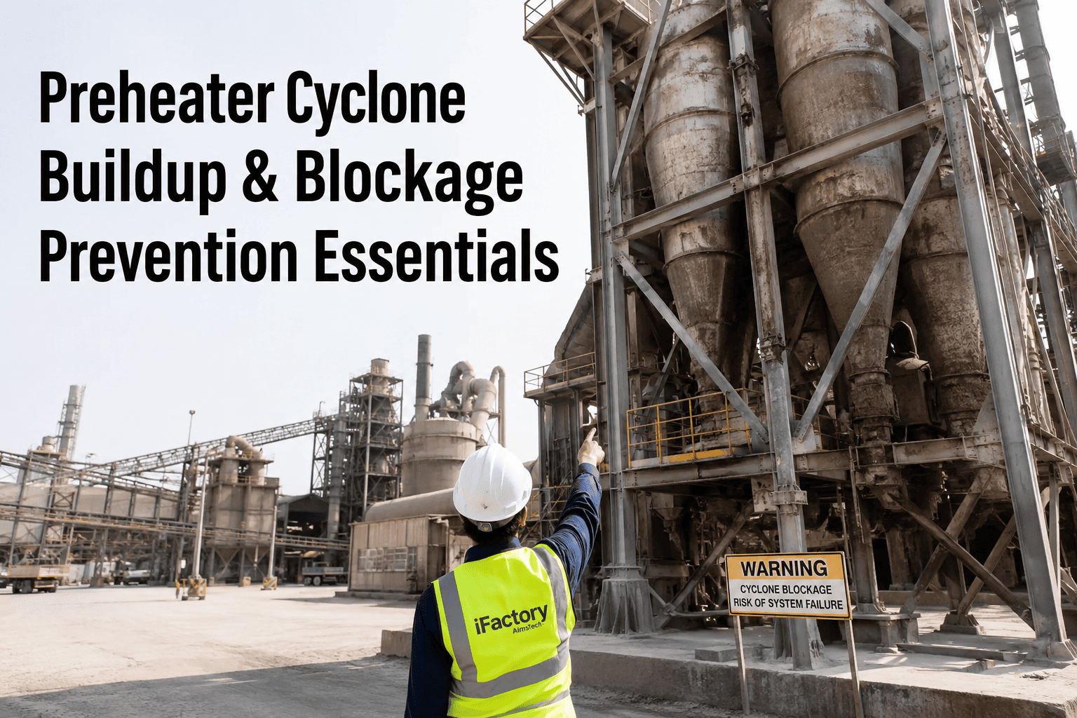 preheater-calciner-cyclone-buildup-blockage-prevention