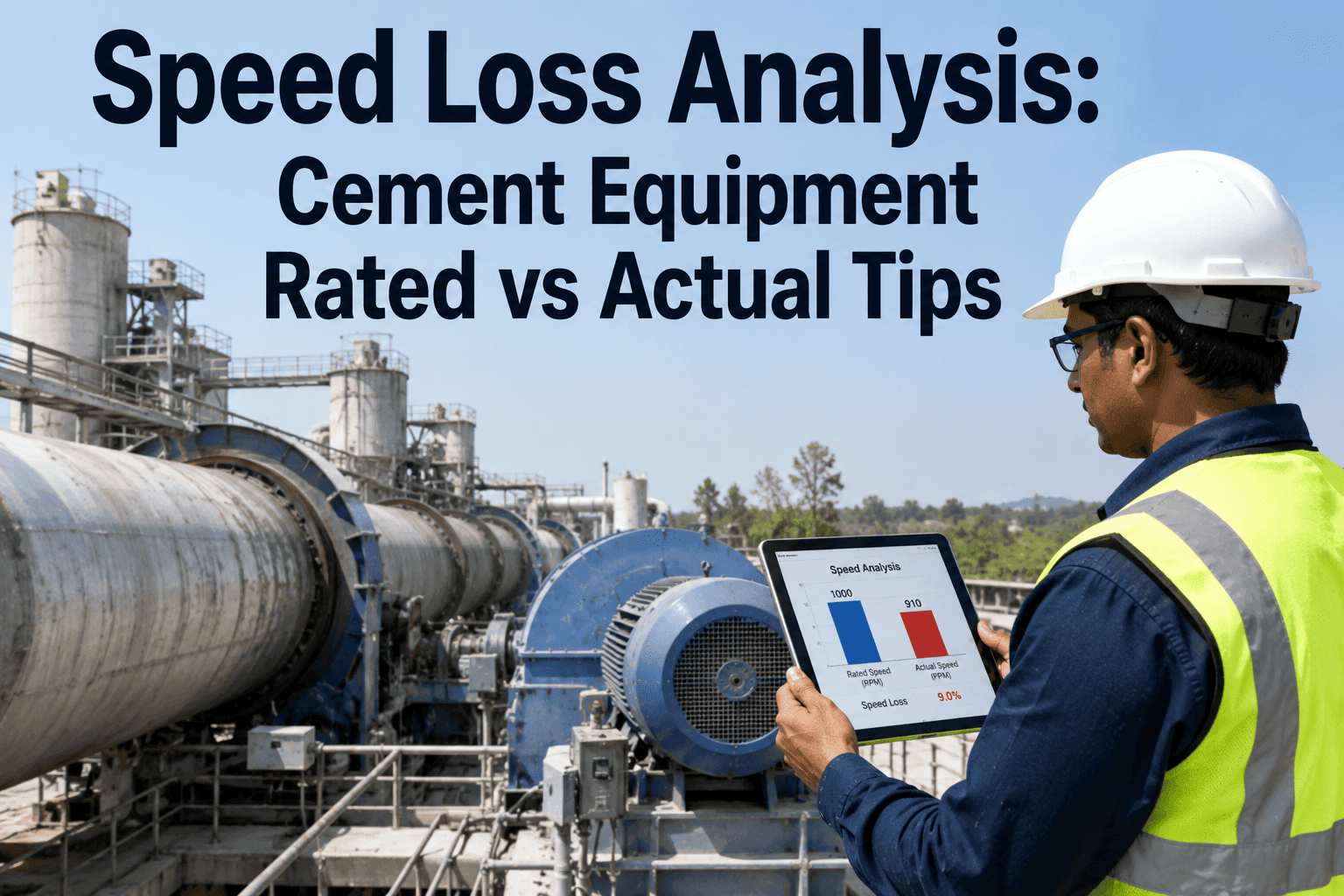 speed-loss-analysis-cement-equipment-rated-vs-actual