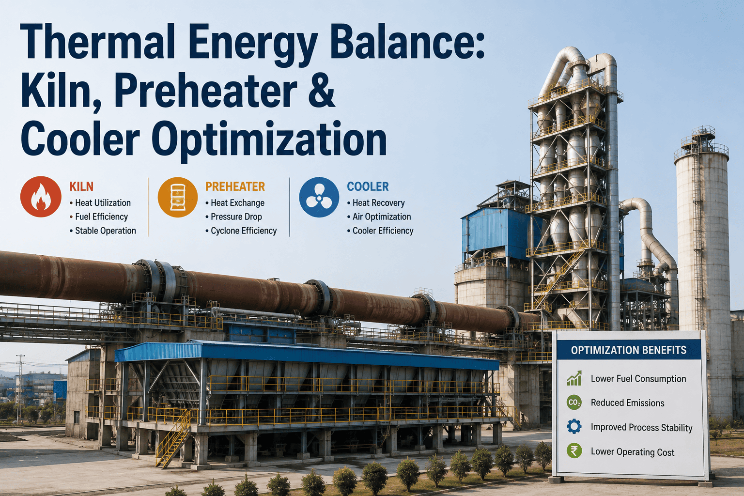 thermal-energy-balance-kiln-preheater-cooler-optimization