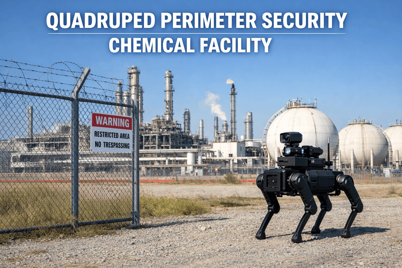 quadruped-perimeter-security-chemical-facility