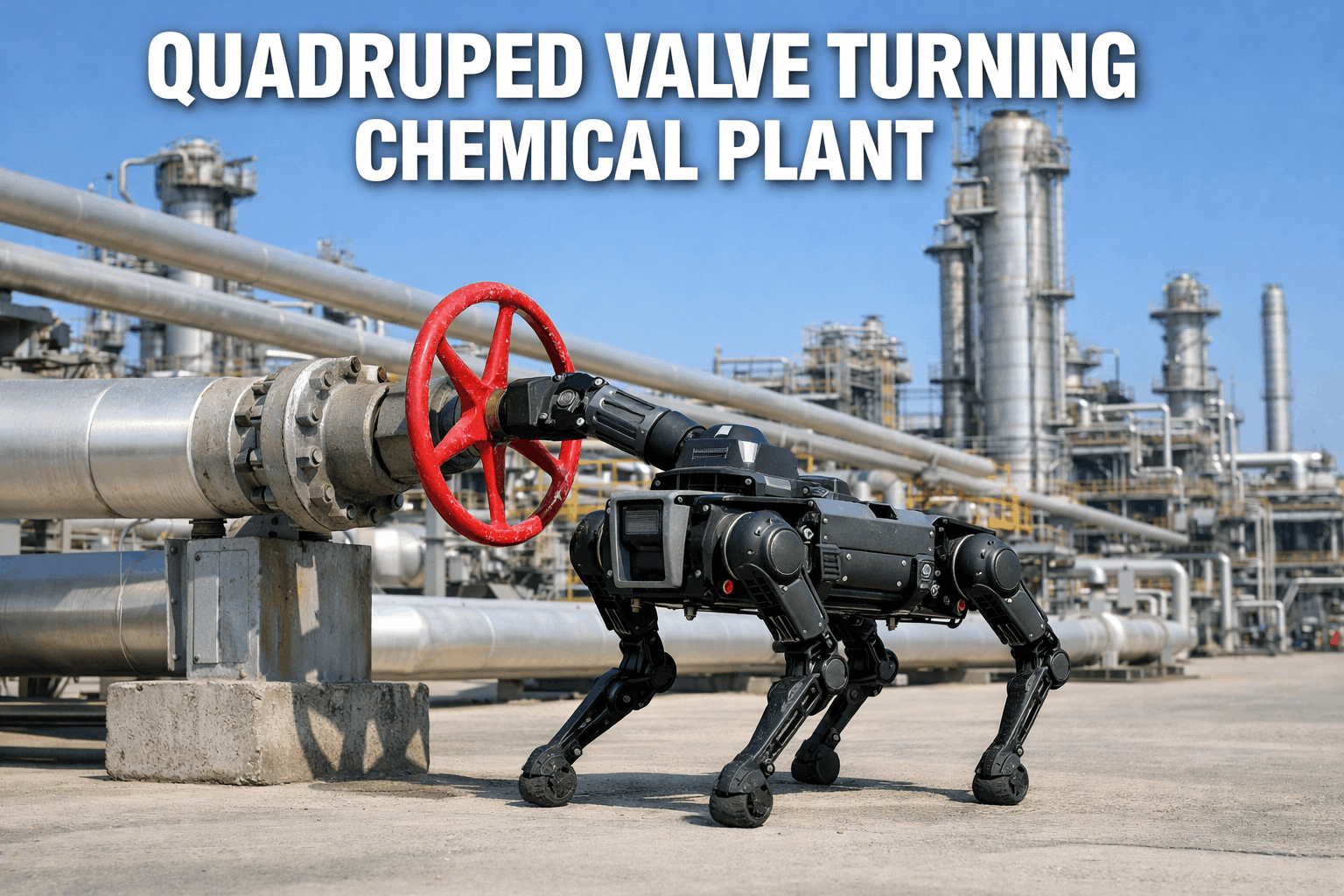 quadruped-valve-turning-chemical-plant