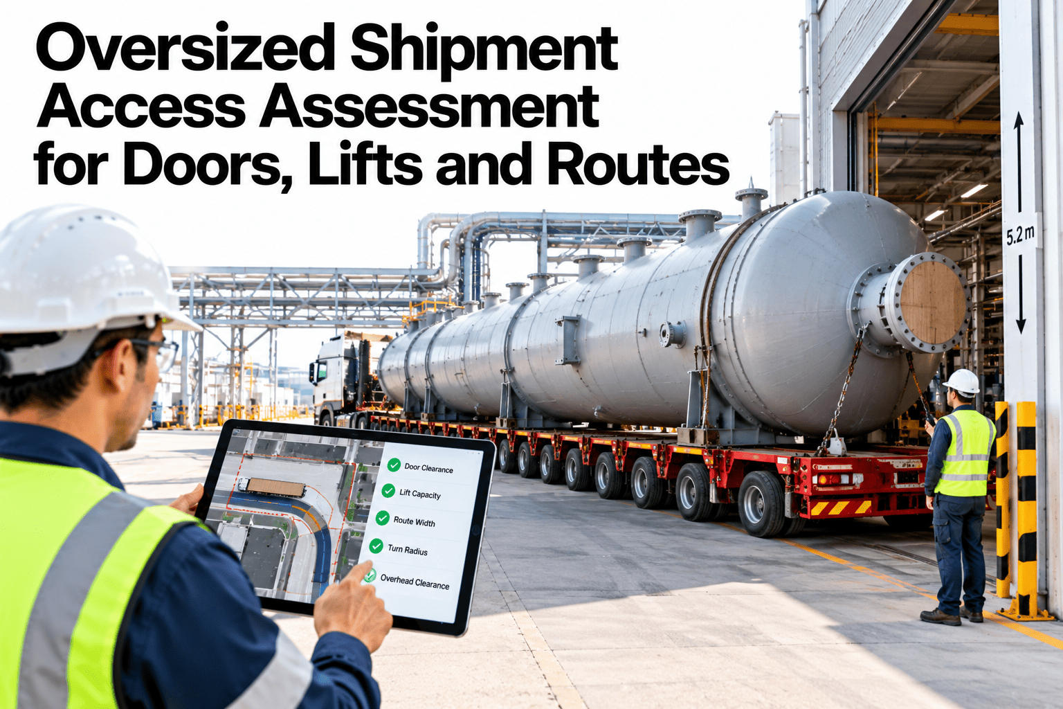 oversized-shipment-access-assessment-doors-lifts-routes