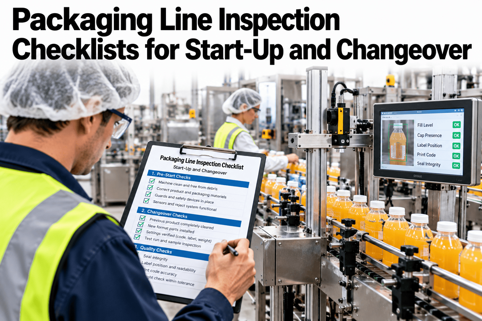 packaging-line-inspection-checklists-startup-changeover