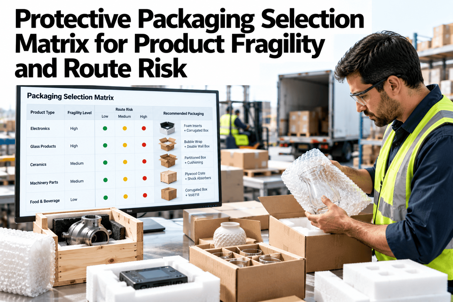 protective-packaging-selection-matrix-fragility-route-risk