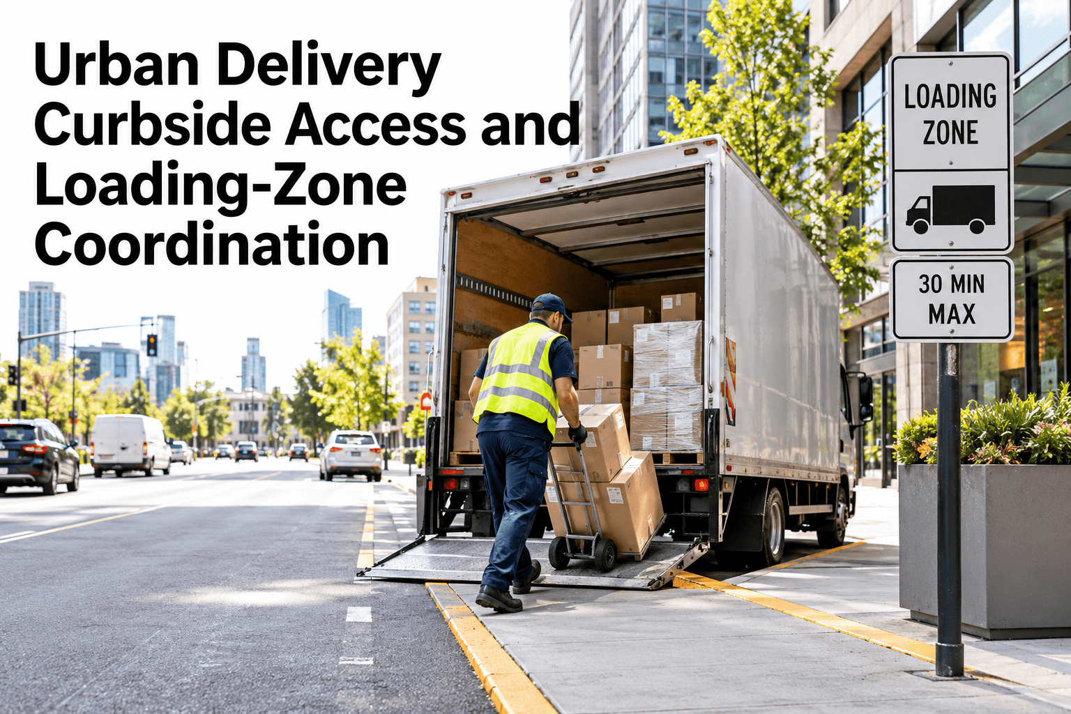 urban-delivery-curbside-loading-zone-coordination