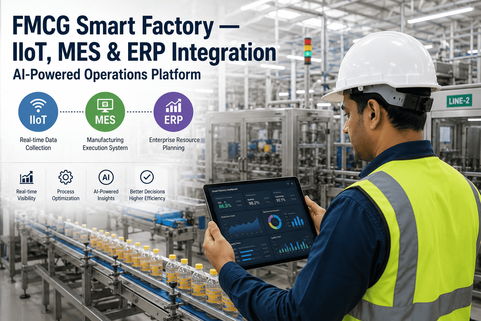 fmcg-smart-factory-iiot-mes-erp-integration-ai-platform